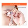 Vocdikficy Spectroscope de Diffraction pour Pierres Précieuses Gemmologiques de 55 mm de Longueur, Outil de Test de pour Bijouti