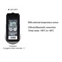 Ptdfjspt TempU06-100°C Enregistreur de Données Basse Température Numérique 32000 Points Bluetooth USB Enregistreur de Températur