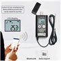 Ptdfjspt TempU06-100°C Enregistreur de Données Basse Température Numérique 32000 Points Bluetooth USB Enregistreur de Températur
