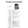 Ptdfjspt TempU06-100°C Enregistreur de Données Basse Température Numérique 32000 Points Bluetooth USB Enregistreur de Températur