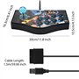Fozriybefy Rétro Joystick Usb de Manette de de Contrôleur de Bascule D'Arcade pour Ps2 / / Pc/Android Smart Tv Vibrateur Intégré