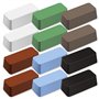 casstaly Lot de 12 mini composés de polissage en métal pour bijoutiers Rouge 6 couleurs