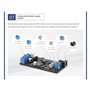 Juqoyue Carte de Contrôle ROS Stm32 Servo 4WD Motor Drive Mini Carte D'Extension Carte de Contrôle de Robot de Voiture Intellige