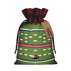 MyPiky Sacs cadeaux de Noël avec cordon de serrage et ballon de football américain