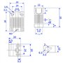 Kit d'extrudeuse originale assemblée pour imprimante 3D MK8 Hotend Creality CR10, CR-10S, CR-10S4, CR-10S5, filament de 1,75 mm,