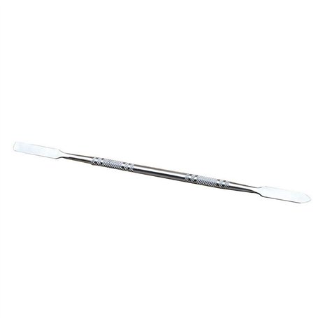 KADS Tige mélangeur de vernis à ongles double extrémité en acier inoxydable pour manucure et maquillage