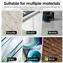 Lot de 10 forets diamantés secs - Embouts de perçage Diamond Tile - Carbid résistant à l'usure - Carrelage de forage - Scies rap
