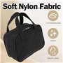 Lot de 2 trousses de toilette pour femme - Étanche - À suspendre - Organiseur de toilette pliable - Pour voyage d'affaires, sall