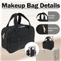 Lot de 2 trousses de toilette pour femme - Étanche - À suspendre - Organiseur de toilette pliable - Pour voyage d'affaires, sall