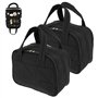 Lot de 2 trousses de toilette pour femme - Étanche - À suspendre - Organiseur de toilette pliable - Pour voyage d'affaires, sall