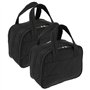 Lot de 2 trousses de toilette pour femme - Étanche - À suspendre - Organiseur de toilette pliable - Pour voyage d'affaires, sall