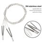 HUVNEXA Tube Chauffant à Cartouche en céramique à thermistance 2 m 24 V 50 W et capteur de température à thermistance HT-NTC100K