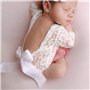 Amorar Bébé Fille Jumpsuit Robes Barboteuse Outfit Nouveau-Né Photographie Prop Bébé Vêtements Dentelle Combinaison Mignon Body 