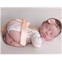 Amorar Bébé Fille Jumpsuit Robes Barboteuse Outfit Nouveau-Né Photographie Prop Bébé Vêtements Dentelle Combinaison Mignon Body 