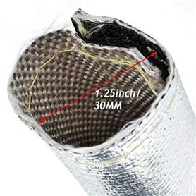 Selotrot 1M Isolation Métal Bouclier Thermique Manche Câble Tuyau Protection Housse