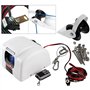 DPLWJPP Guindeau Électrique pour Bateau,Guindeau Marin avec Télécommande,Kit Guindeau pour Guindeau Bateau d'eau Salée 12 V,pour