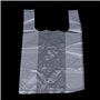 Flybloom 100 Sachets en Plastique Transparents De Supermarché De Sac À Provisions De Sacs avec L'Emballage Alimentaire De Poigné