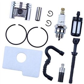 XEDLAMP Kit de segments de piston 38 mm avec filtre à air