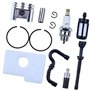 XEDLAMP Kit de segments de piston 38 mm avec filtre à air