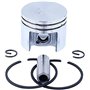 XEDLAMP Kit de segments de piston 38 mm avec filtre à air, carburant et huile, for tronçonneuse STIHL 018 MS180 MS 180, pièces d