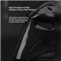 Metalakaer Masque tactique de protection complète du visage pour Halloween, cosplay, accessoire de film avec matériau en fibre d
