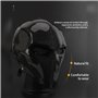 Metalakaer Masque tactique de protection complète du visage pour Halloween, cosplay, accessoire de film avec matériau en fibre d