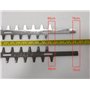 Cancanle Lame de Rechange Double Bord pour Kawasaki TH23 KAAZ Taille-haie