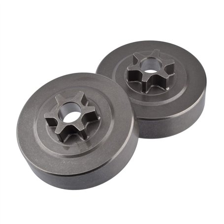 Cancanle 2 pièces pignons de Tambour d'embrayage 3/8 6 Dents pour Stihl 017 018 021 023 025 MS170 MS180 MS210 MS230 MS250 Tronço