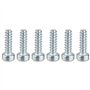 Cancanle Vis Autotaraudeuse à Tête Cylindrique IS-D5x16 pour Stihl Tronçonneuse Débroussailleuse Coupe-Bordures Taille-Haies, pi