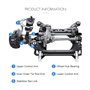 Système de Suspension automobile et bras de commande de direction, Compatible avec Audi Q7, PORSCHE CAYENNE, VW TOUAREG 7L840715
