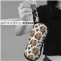 SHuWeiD Blueberry pancakes03 Étui de protection flexible ultra léger pour lunettes Compatible avec la plupart des lunettes, bijo