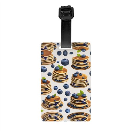 Blueberry pancakes03 Étiquettes de bagage