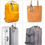 Blueberry pancakes03 Étiquettes de bagage, étiquettes de bagages, cartes de transport, articles de voyage essentiels pour homme 
