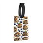 Blueberry pancakes03 Étiquettes de bagage, étiquettes de bagages, cartes de transport, articles de voyage essentiels pour homme 