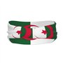 Bandeaux bandanas imprimés drapeau de l'Algérie - Léger et respirant - Pour la course à pied - Idéal pour les cheveux longs