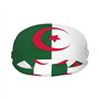 Bandeaux bandanas imprimés drapeau de l'Algérie - Léger et respirant - Pour la course à pied - Idéal pour les cheveux longs