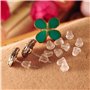 Lot de 500 fermoirs de boucles d'oreilles transparents en silicone et caoutchouc de 5 mm, bouchons de boucles d'oreilles sécuris