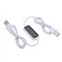 Aukson P79C Câble de données USB 2.0 haute vitesse – Câble de liaison PC vers PC de 160 cm pour un transfert de données rapide e