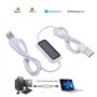 Aukson P79C Câble de données USB 2.0 haute vitesse – Câble de liaison PC vers PC de 160 cm pour un transfert de données rapide e