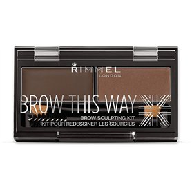 Rimmel LONDON Brow This Way Kit de Modelage de Poudre à Sourcils