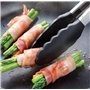 Fiyuer 7 Pcs Pinces Cuisine en Acier Silicone Pince à Salade Inox Outil de Cuisson pour Le Barbecue Le Buffet Le Grillade et Sal