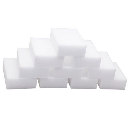 ZHEZHE Lot de 10 éponges magiques multifonctions en mélamine 100 x 60 x 20 mm