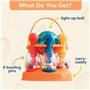 B. Toys- Jeu de Bowling avec Effets Lumineux-pour Enfants à partir de 2 Ans, BX1884C1Z, Multicolore