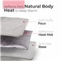 DIVCHI Tapis auto-chauffant pour animal domestique - Couverture chauffante pour animal domestique