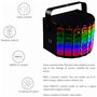 ZH-VBC Discolicht Lampe de scène à LED 9 couleurs de fête avec 3 modes de contrôle de la musique Éclairage de fête pour karaoké