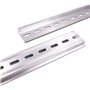 Lot de 8 rails DIN en aluminium - Rails porteurs inoxydables pour armoire de distribution et armoire de commande - Montage sur r