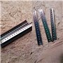 Lot de 8 rails DIN en aluminium - Rails porteurs inoxydables pour armoire de distribution et armoire de commande - Montage sur r