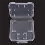 Lot de 15 étuis pour cartes SD - Étui de rangement pratique pour cartes mémoire - Idéal pour organiser et protéger les cartes SD
