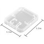 Lot de 15 étuis pour cartes SD - Étui de rangement pratique pour cartes mémoire - Idéal pour organiser et protéger les cartes SD