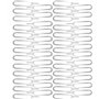 GSKQCRPR Lot de 10 outils d'éjection de carte SIM – Broches métalliques universelles pour iPhone/Samsung/Android, extracteur de 